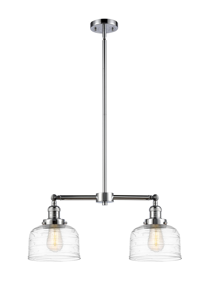 Innovations Franklin Restoration 209-PC-G713 Chandelier Light - Polished Chrome