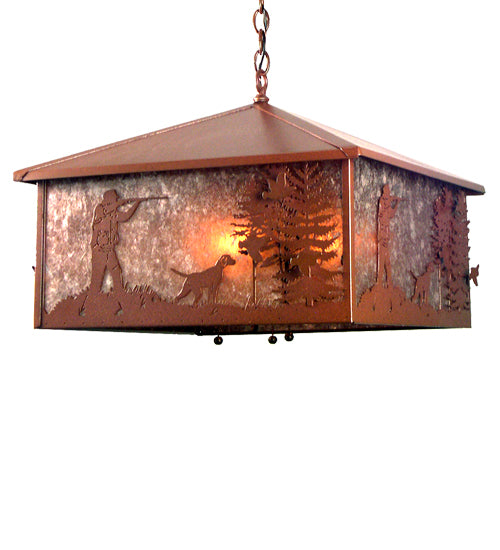 Meyda Tiffany Quail Hunter 20934 Pendant Light - Rust