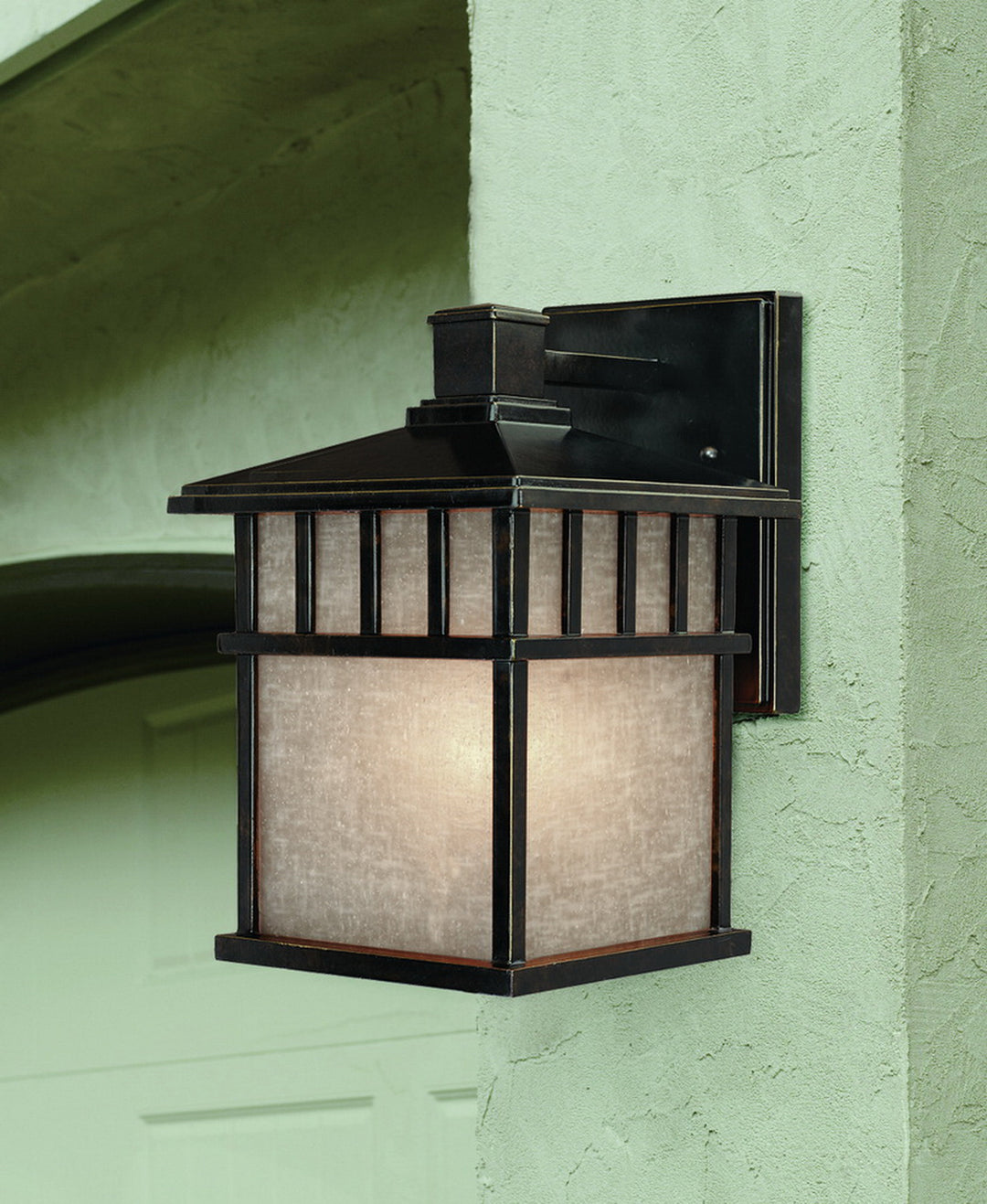 Dolan Designs Lighting 9110-68 Barton One Light Wall Sconce Outdoor Bronze / Dark