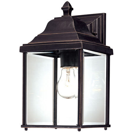 Dolan Designs Lighting 935-20 Charleston One Light Wall Sconce Outdoor Bronze / Dark