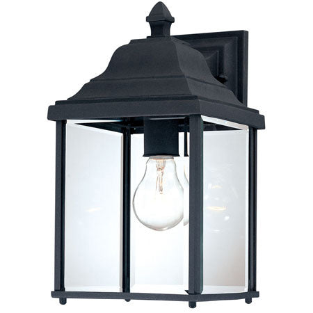 Dolan Designs Lighting 935-50 Charleston One Light Wall Sconce Outdoor Black
