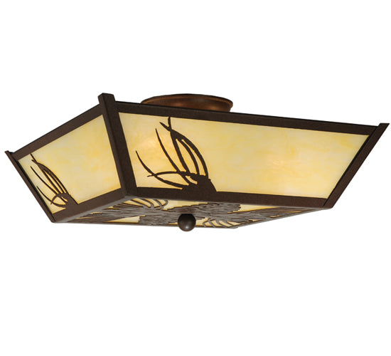 Meyda Tiffany Pinecone 210047 Ceiling Light - Timeless Bronze