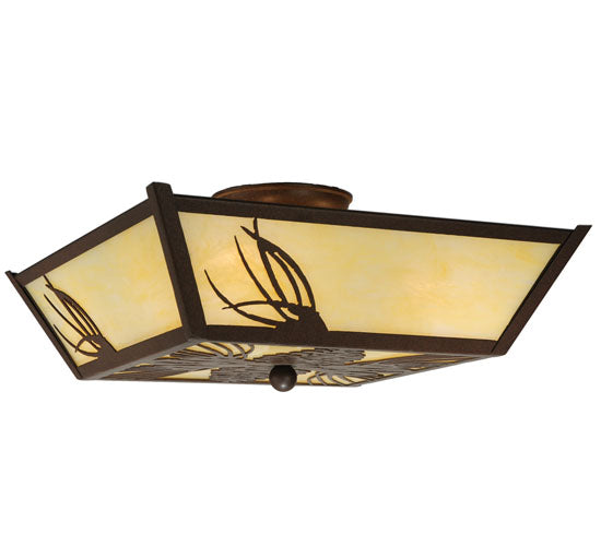 Meyda Tiffany Pinecone 210047 Ceiling Light - Timeless Bronze