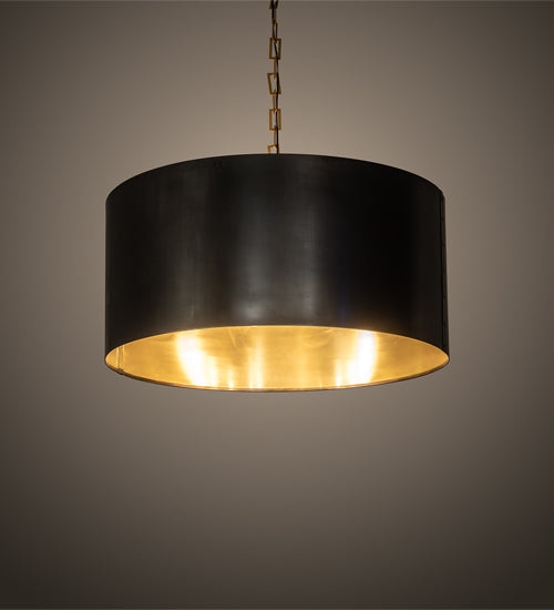 Meyda Tiffany Cilindro 210476 Chandelier Light - Craftsman Brown,Satin Brass,Oil Rubbed Bronze