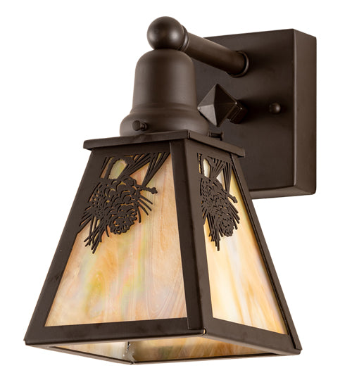 Meyda Tiffany Winter Pine 210482 Wall Light - Oil Rubbed Bronze