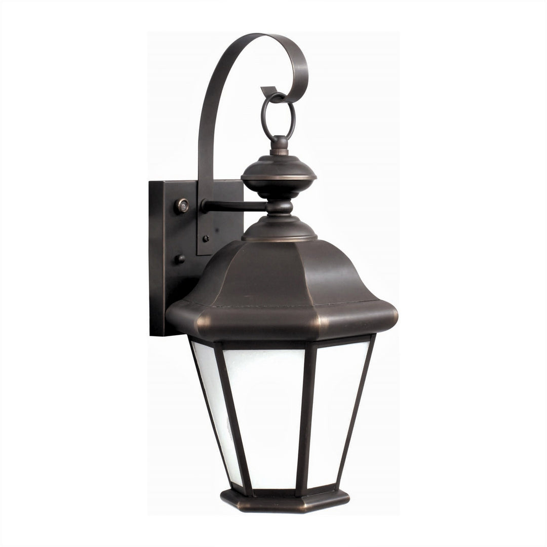 Forte Lighting 10006-01-14  One Light Outdoor Lantern Outdoor Bronze / Dark