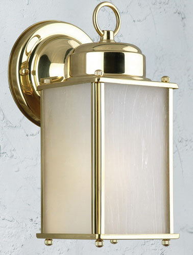 Forte Lighting 10007-01-02 Solid Brass A One Light Outdoor Lantern Outdoor Brass