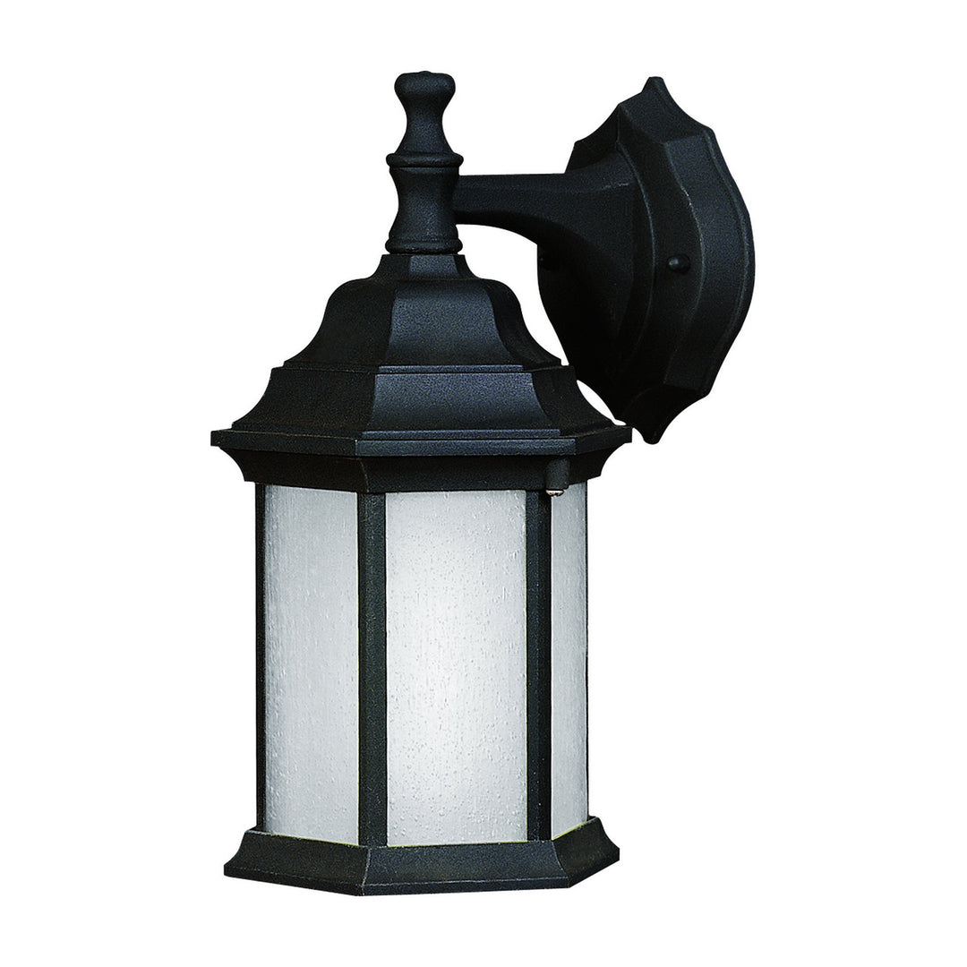 Forte Lighting 17004-01-04  One Light Outdoor Lantern Outdoor Black