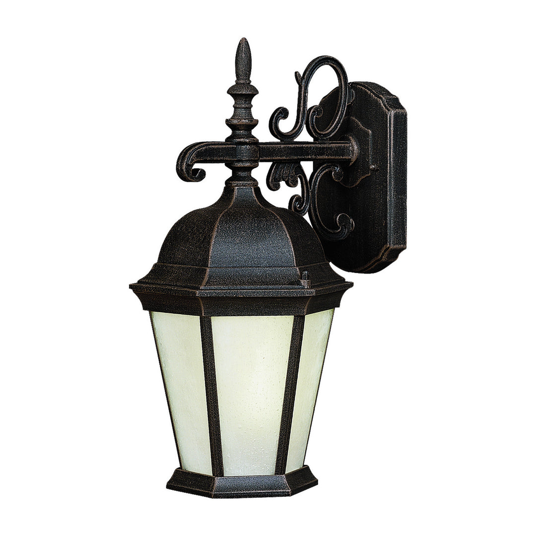 Forte Lighting 17013-01-28  One Light Outdoor Lantern Outdoor Bronze / Dark