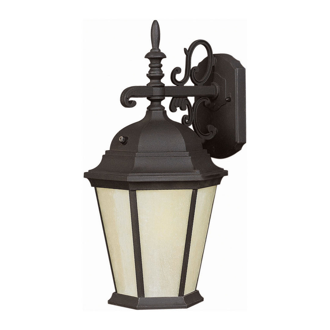 Forte Lighting 17015-01-04  One Light Outdoor Lantern Outdoor Black