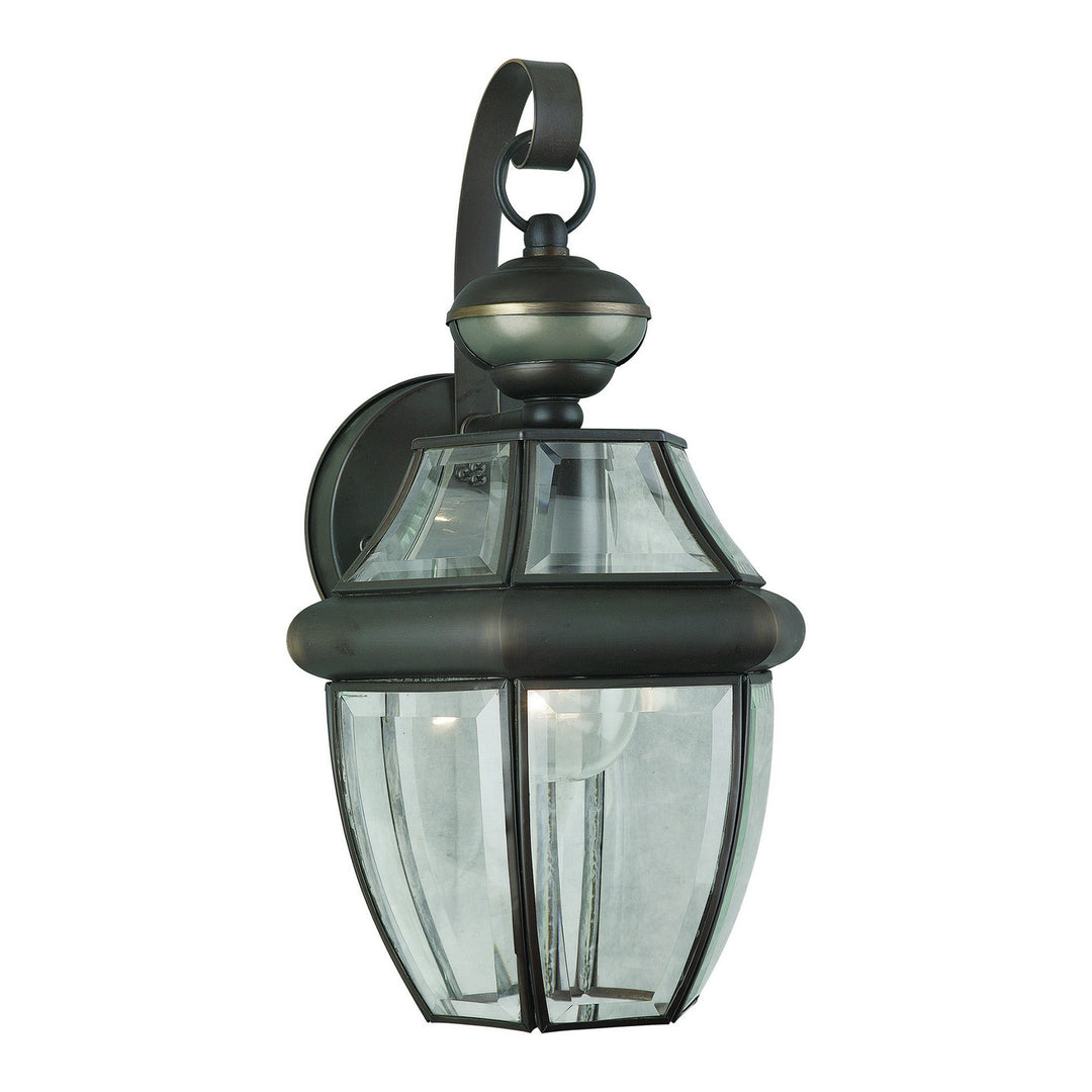 Forte Lighting 19007-01-14 Royal Bronze F One Light Outdoor Lantern Outdoor Bronze / Dark