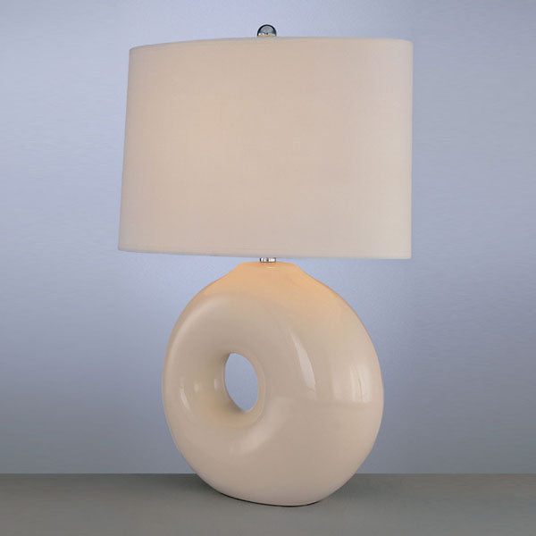 George Kovacs Lighting P1059-2 Ausi White Ceramic Table Lamp  White Ceramic