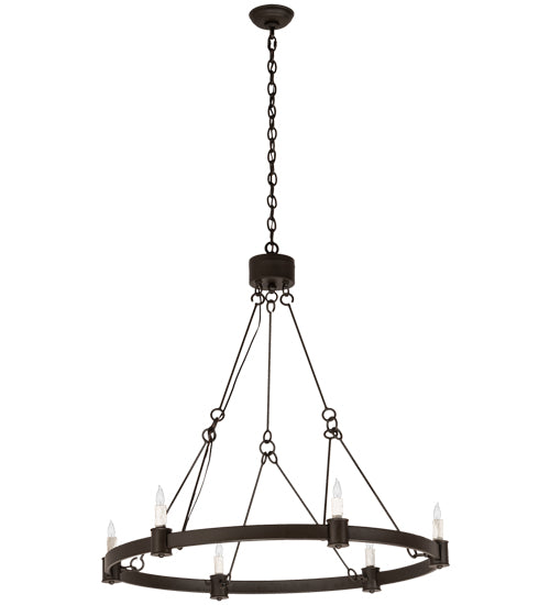 Meyda Tiffany Kenosha 210880 Chandelier Light - Oil Rubbed Bronze