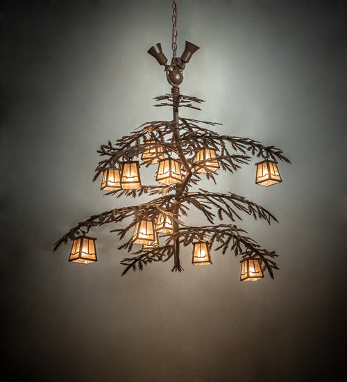 Meyda Tiffany Pine Branch 210931 Chandelier Light - Cafe-Noir