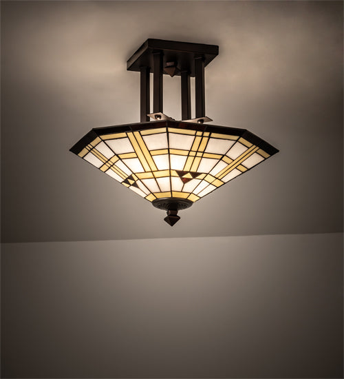Meyda Tiffany Arrowhead 210967 Ceiling Light - Nickel