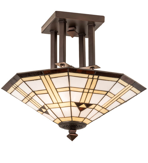 Meyda Tiffany Arrowhead 210967 Ceiling Light - Nickel