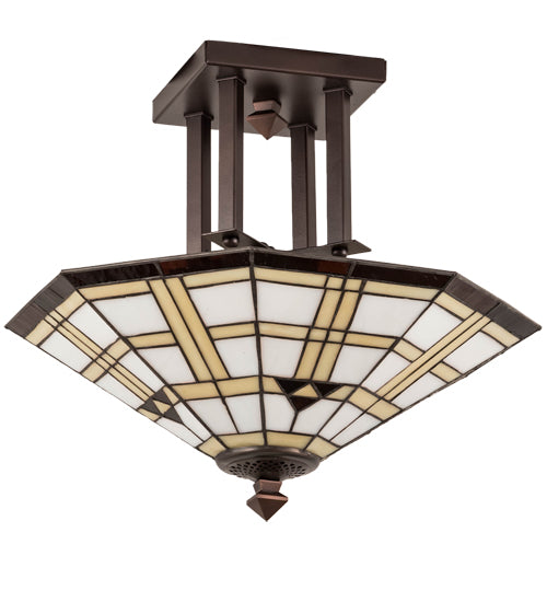Meyda Tiffany Arrowhead 210967 Ceiling Light - Nickel