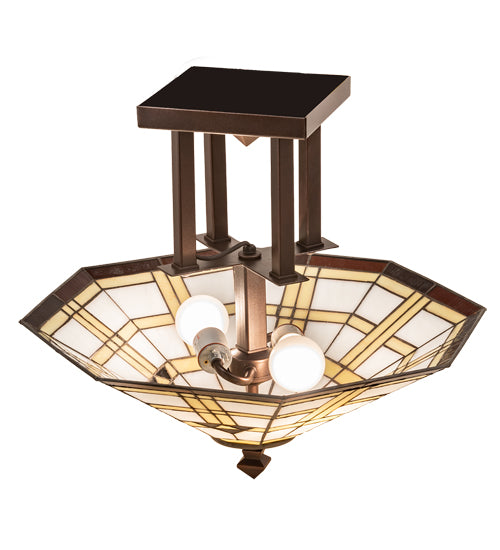 Meyda Tiffany Arrowhead 210967 Ceiling Light - Nickel