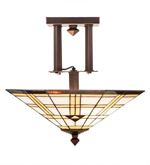 Meyda Tiffany Arrowhead 210967 Ceiling Light - Nickel