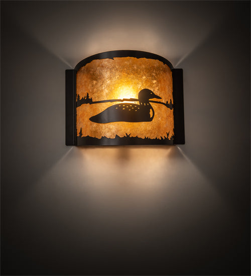 Meyda Tiffany Loon 211045 Wall Light - Timeless Bronze