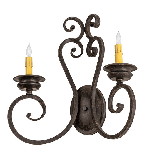 Meyda Tiffany Fernando 211058 Wall Light - Wrought Iron