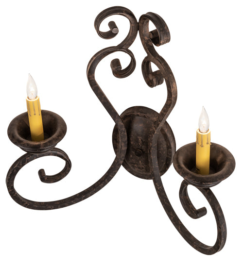 Meyda Tiffany Fernando 211058 Wall Light - Wrought Iron