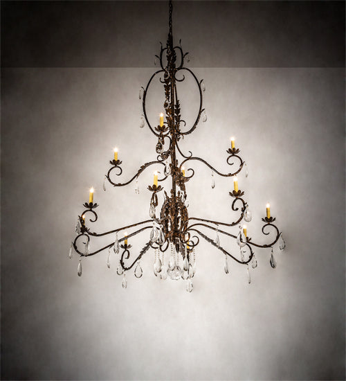 Meyda Tiffany Valentina 211101 Chandelier Light - Custom,Crystal