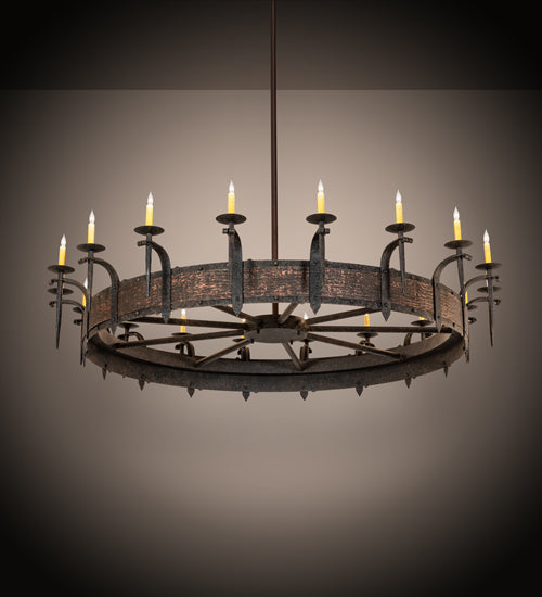 Meyda Tiffany Costello 211291 Chandelier Light - Copper