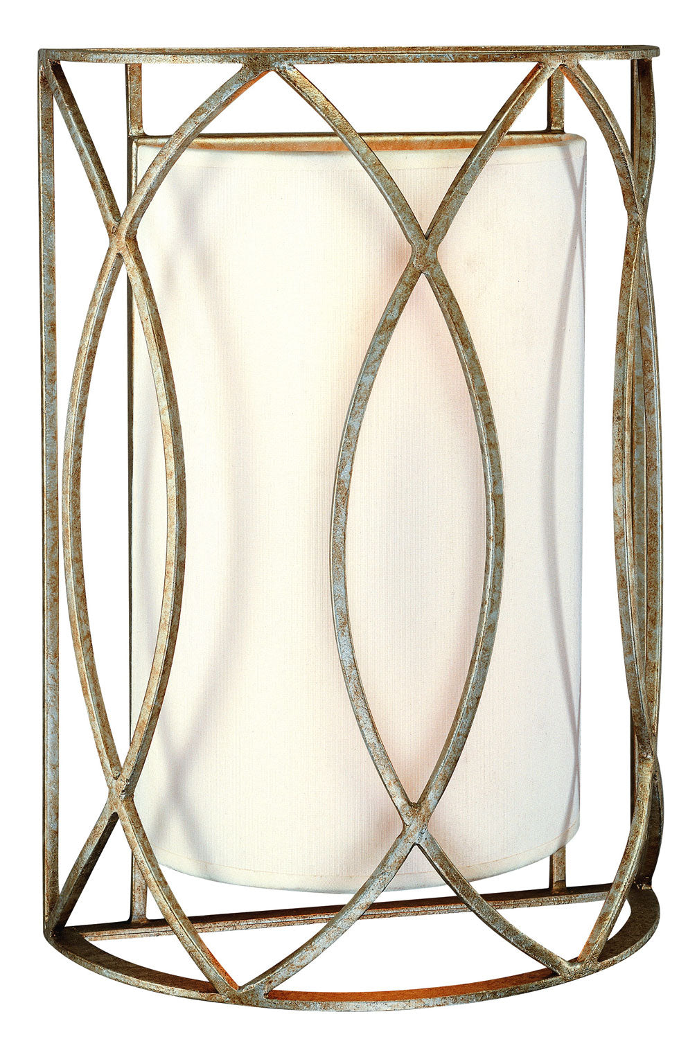 Troy Sausalito B1289-SG Wall Sconce Light - Silver Gold