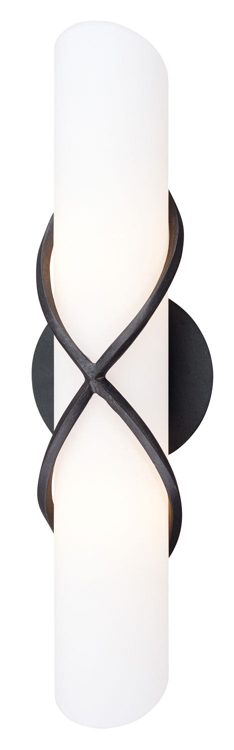 Troy Roxbury B1402-GRA Bath Vanity Light 18 in. wide - Graphite