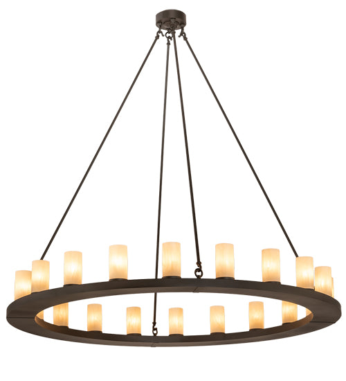 Meyda Tiffany Loxley 211438 Chandelier Light - Oil Rubbed Bronze