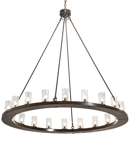 Meyda Tiffany Loxley 212201 Chandelier Light - Timeless Bronze