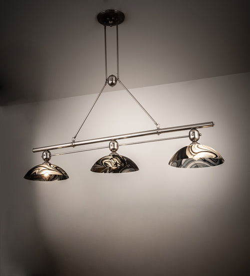 Meyda Tiffany Deco Ball 212263 Pendant Light - Nickel