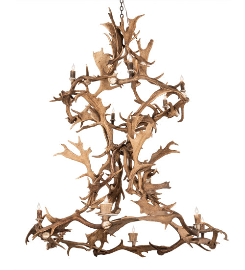 Meyda Tiffany Antlers 212274 Chandelier Light - Bronze