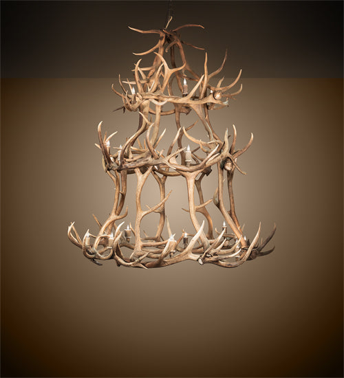 Meyda Tiffany Antlers 212276 Chandelier Light - Verdigris,Copper