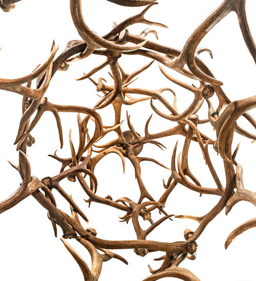 Meyda Tiffany Antlers 212276 Chandelier Light - Verdigris,Copper