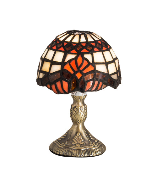 Meyda Tiffany Lighting 21228 Baroque One Light Mini Lamp Lamp Bronze / Dark