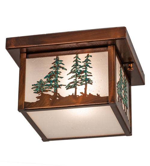 Meyda Tiffany Hyde Park 212361 Ceiling Light - Vintage Copper