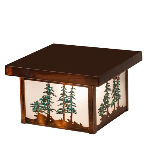 Meyda Tiffany Hyde Park 212361 Ceiling Light - Vintage Copper