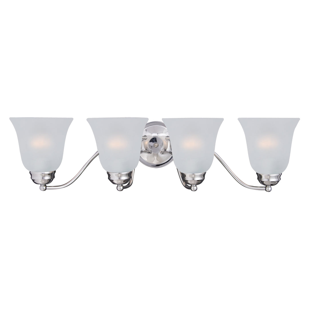 Maxim Basix 2123FTPC Bath Vanity Light 28 in. wide - Polished Chrome