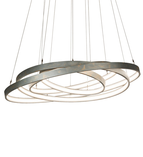 Meyda Tiffany Anillo 212728 Chandelier Light - French Bronzed