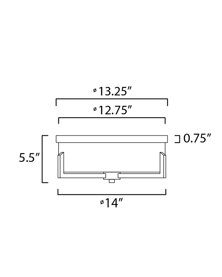 Maxim Dart 21280SWSN Ceiling Light - Satin Nickel
