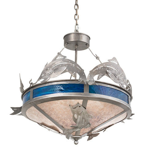 Meyda Tiffany Catch Of The Day 212869 Pendant Light - Steel