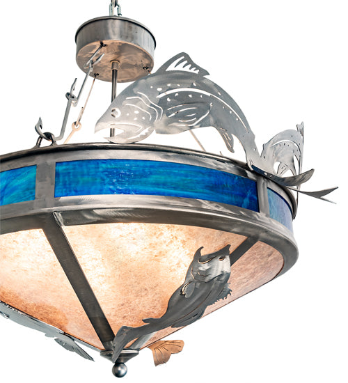 Meyda Tiffany Catch Of The Day 212869 Pendant Light - Steel