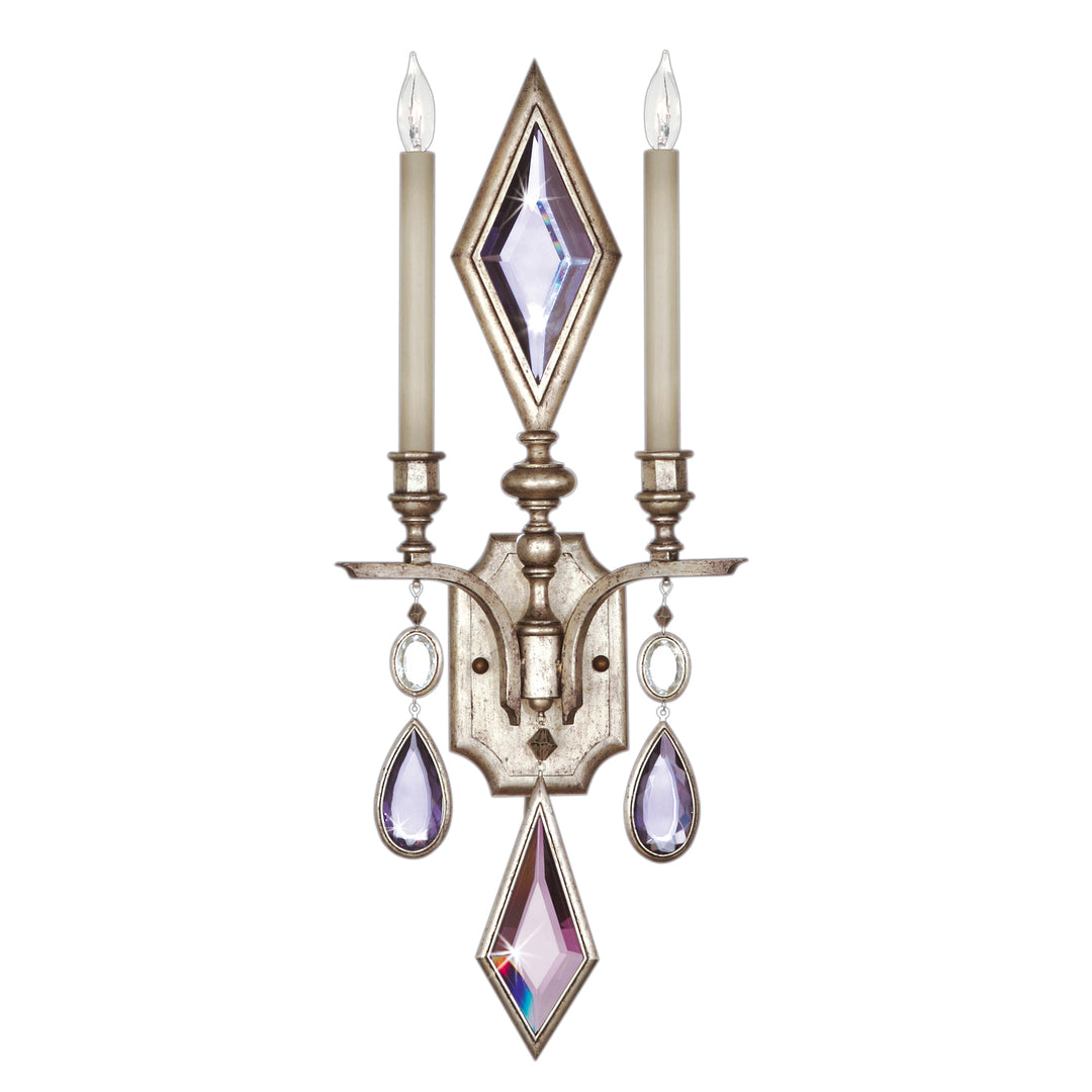 Fine Art Encased Gems 729050-1ST Wall Light - Silver