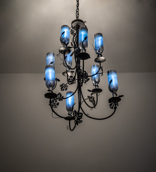 Meyda Tiffany Tuscan Vineyard 212975 Chandelier Light - Chrome