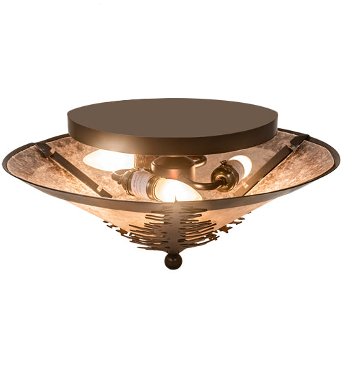Meyda Tiffany Tamarack 213198 Ceiling Light - Timeless Bronze
