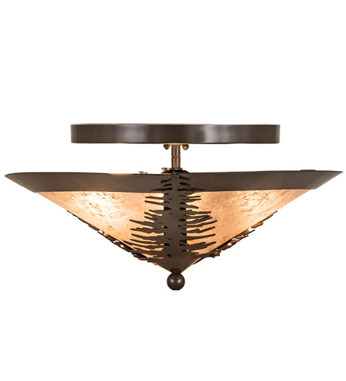 Meyda Tiffany Tamarack 213198 Ceiling Light - Timeless Bronze