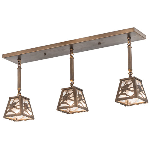 Meyda Tiffany Whispering Pines 213343 Pendant Light - Antique Copper