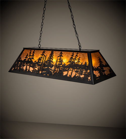 Meyda Tiffany Tall Pines 213419 Pendant Light - Wrought Iron